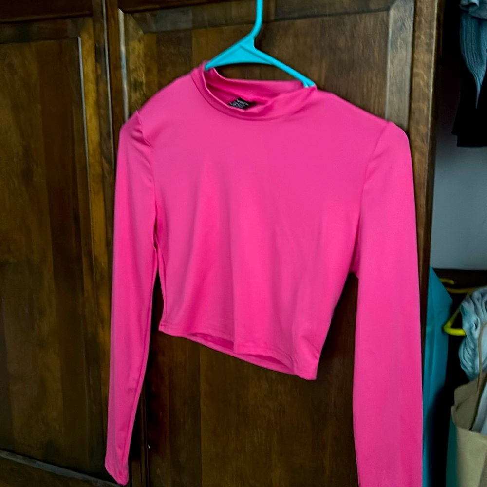 Pink cropped